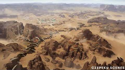 Rocky Desert - Animated Vista - Czepeku