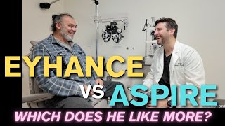 Which Lens is better for Cataract Surgery?  Eyhance  or Aspire? A patient's perspective.