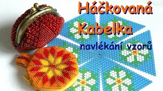 Návod - Háčkovaná Kabelka / Bead crochet Bag