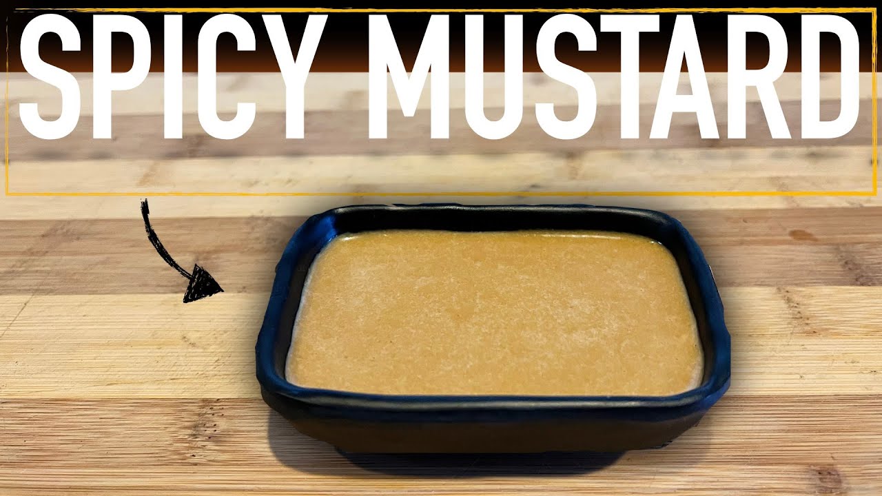 HIBACHI SPICY MUSTARD DIPPING SAUCE RECIPE YouTube