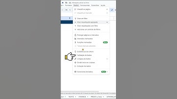 Lista Suspensa no Google Planilhas #googlesheets