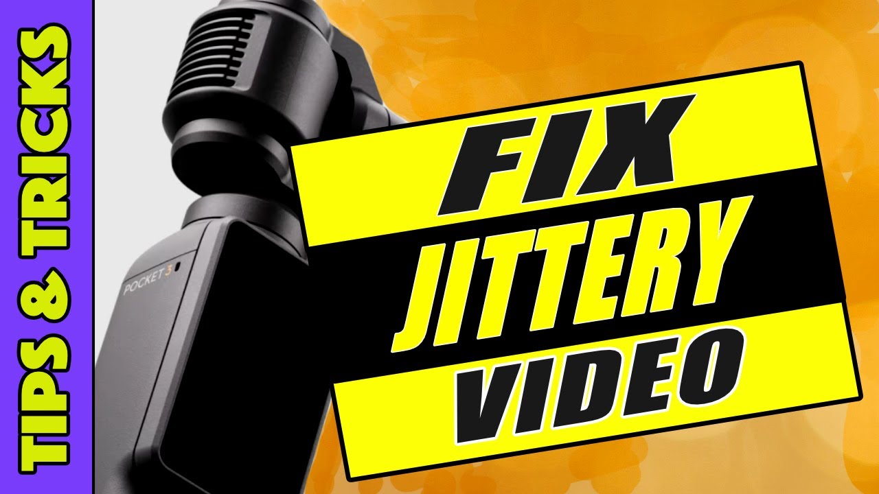 How to Fix the JUDDER or CHOPPY video on Gimbal Panning Shots YouTube