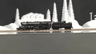 062709-HO Scale Brass Model Train - DP 6003 Division Point N&W Norfolk & Western Y-2a 2-8-8-2 #1703