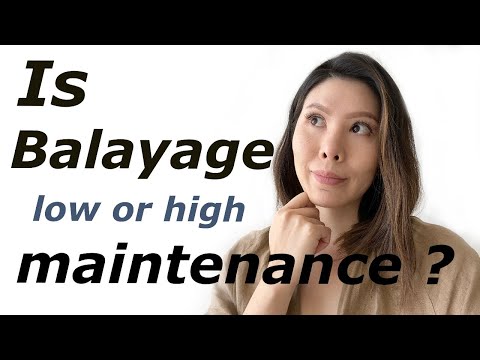 Is Balayage hair color low maintenance? Advice on what to ask for to suite your lifestyle!