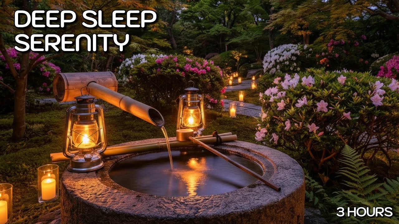 🌌 Deep Sleep Serenity | Slow Piano & Night Calm Sounds (3 Hours)