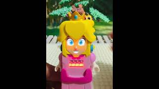 Lego Peach is on fire🔥 #lego  #supermario  #asmr  #shorts  #peach