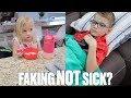 TODAY DID NOT GO AS PLANNED | FAKING NOT SICK TO GET MILK