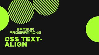 CSS text-align