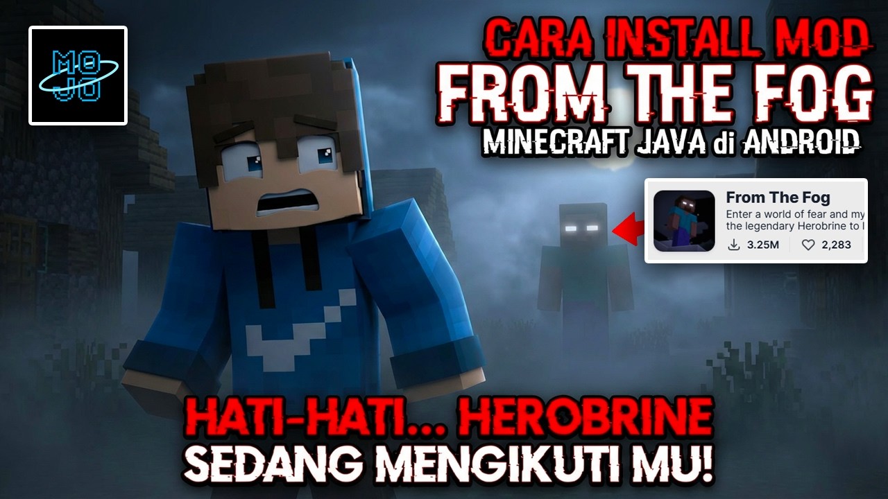 Cara Install Mod From The Fog di Minecraft Java di