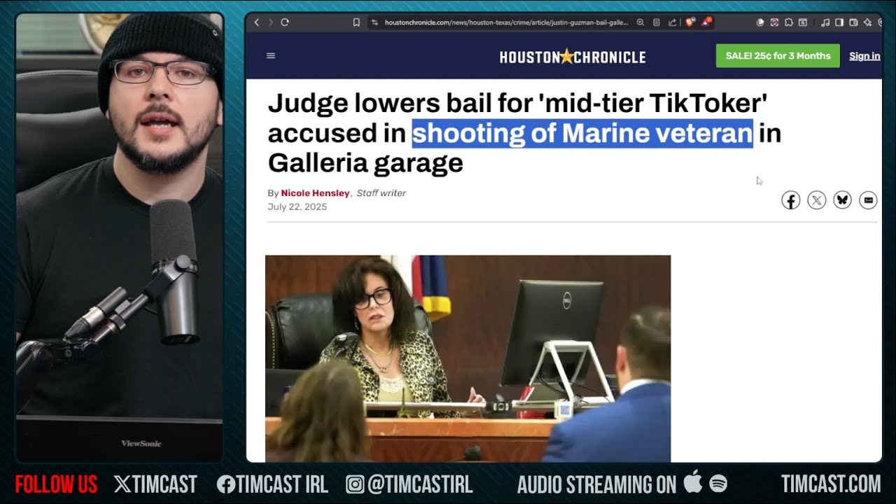 TikToker Who KILLED Marine Gets Bail LOWERED, Pranksters ARRESTED For Impersonation | Tim Pool