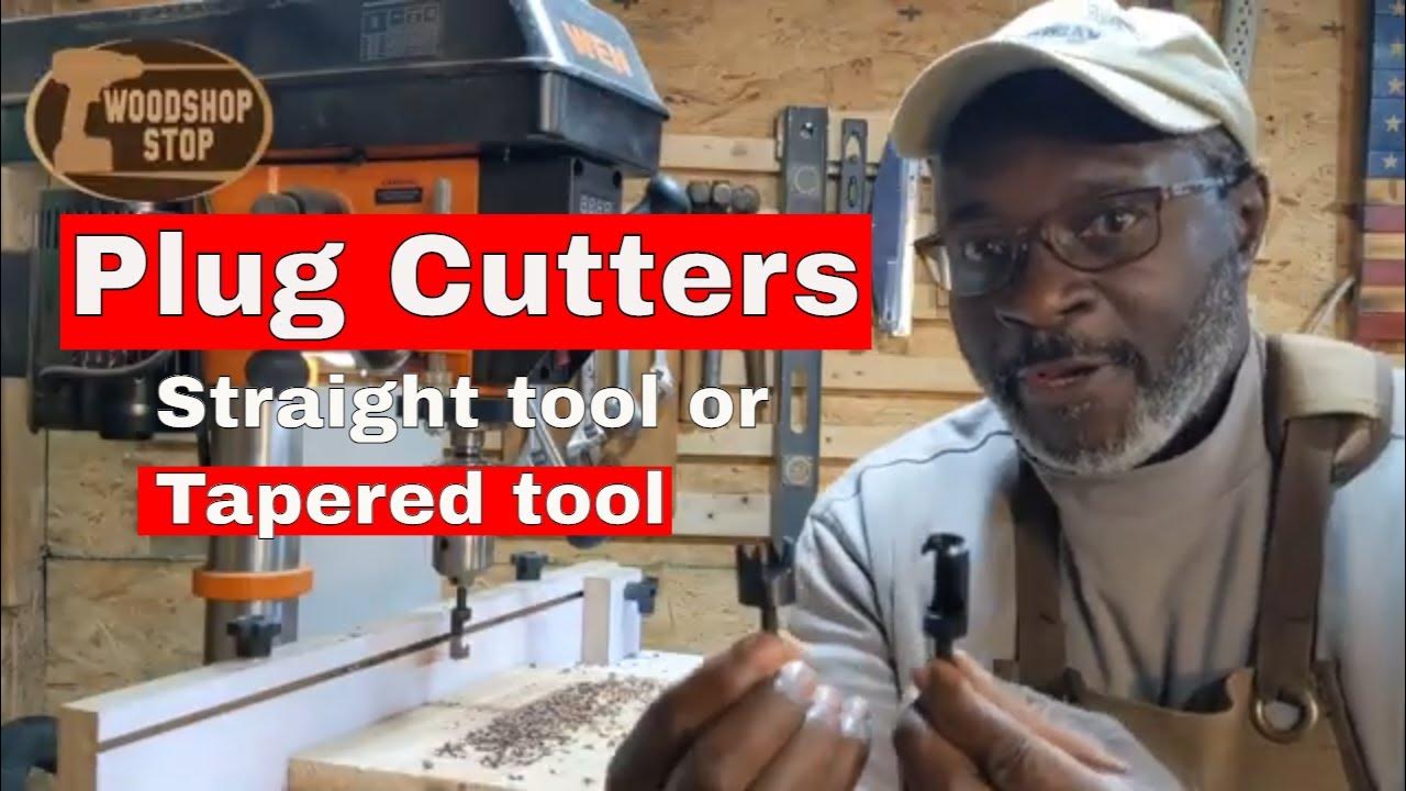 Which plug cutter to go with, straight tool or tapered tool? YouTube
