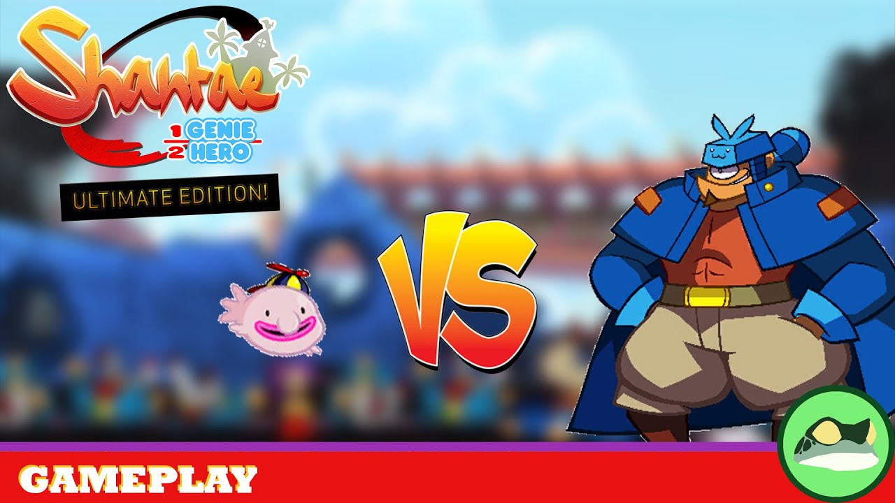 Shantae: ½ Genie Hero (Ultimate Edition) - Beating Ammo Baron with the Blobfish Transformation