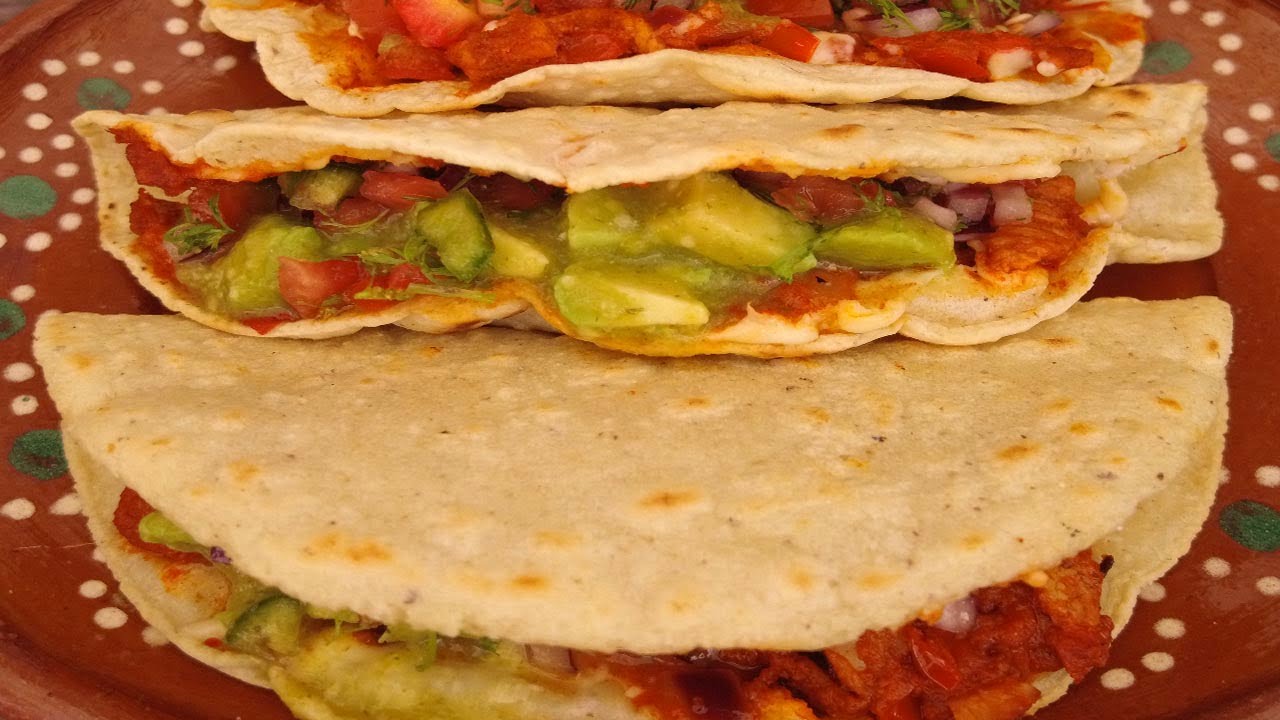 QUESADILLAS DE CARNE ENCHILADA YouTube
