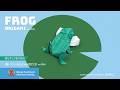 「折り紙」鳴いているカエル（frog origami）の折り方
