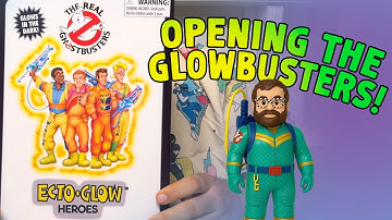 GLOWBUSTERS! Ecto-Glow Ghostbusters Unbox and Review