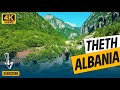 Theth 2023   albania  drone footage 4k 