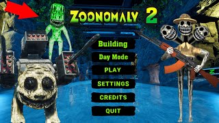 Zoonomaly 2 Official Teaser Game Play - Zookeeper Devil 3 Heads And Tree monsters guard the zoo