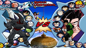 Syn Shenron Vs. Gohan (SS2) - Hardest Level Rival Fight | Dragon Ball Z Infinite World | 4k