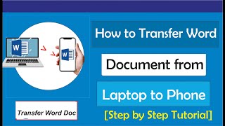 How to transfer Word Document from laptop to phone screenshot 5