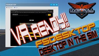 FSDESKTOP for MSFS | View Your Desktop In The Sim!