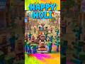 Minecraft Mein HOLI BLAST! 🎨🔥 Happy Holi Gamers! | AmanOP Gaming | #shorts #minecraft