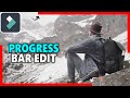 How to make a PROGRESS BAR in Filmora X Tutorial 2021