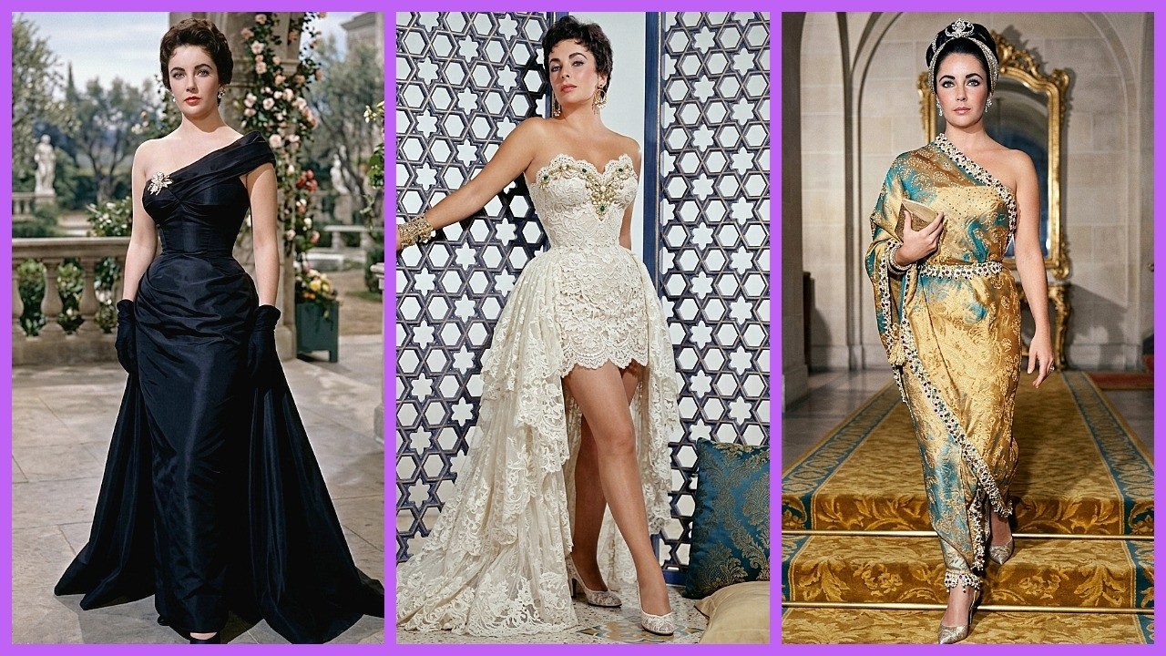 Топ-8 самых красивых платьев Элизабет Тейлор! Часть 2.