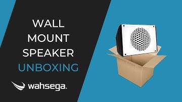 Wall Mount IP Speaker Unboxing