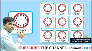 Timing in German | How to tell the TIME in German - Die Uhrzeit  | Learn German