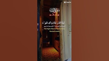سورة القدر #quran #explore #اكسبلور #لايك