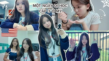 SCHOOL VLOG| MỘT NGÀY HỌC CẤP 3 Ở MỸ 🇺🇸✨| Lớp 11| Jenna Berry