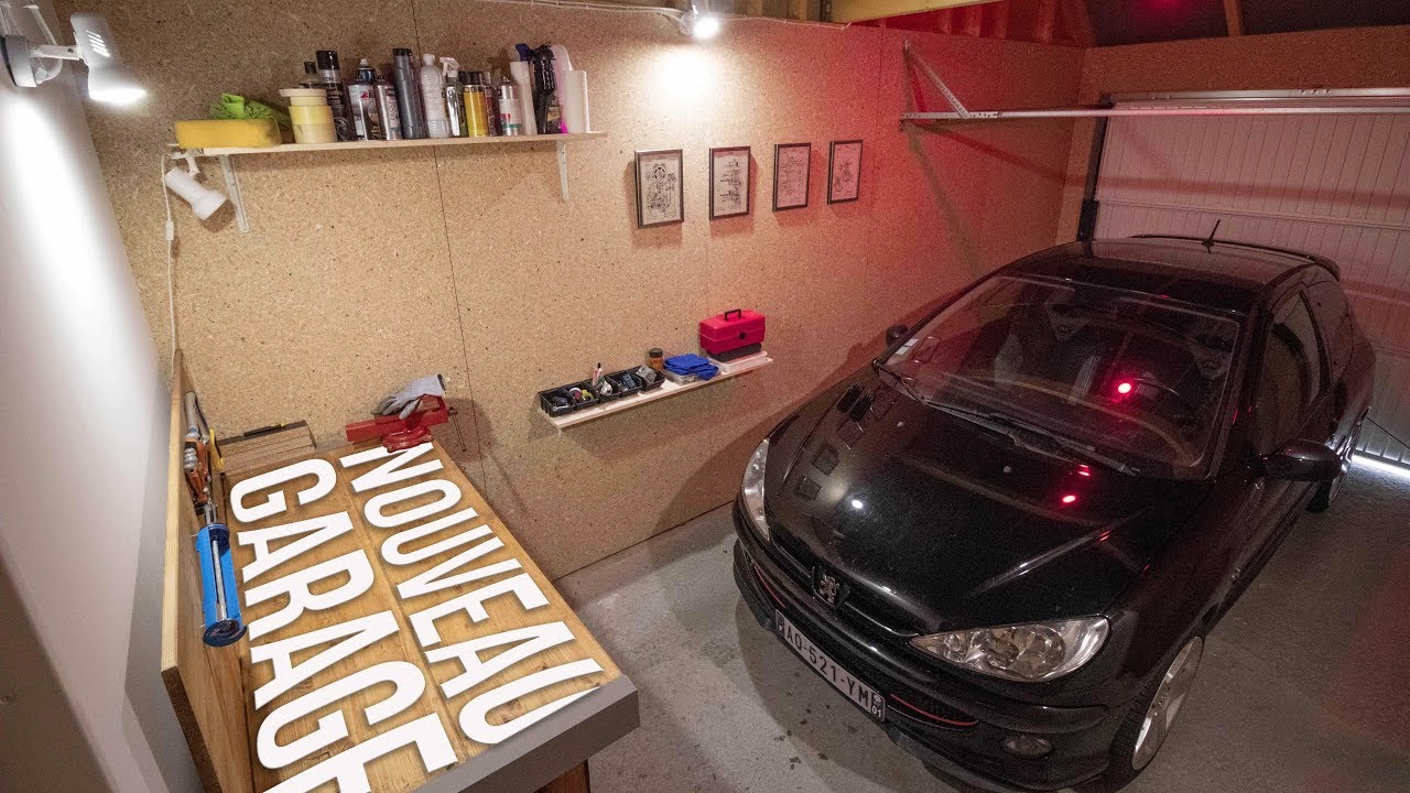 Mon garage change entièrement ! - YouTube