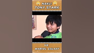 CGI से बना TONY STARK 😳 #shorts #ironman