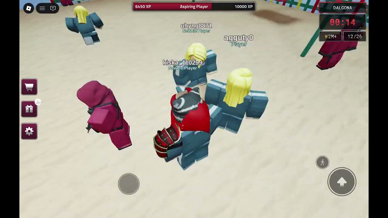 Squadra game con I fan e i cookies (finale pessimo....) roblox ita