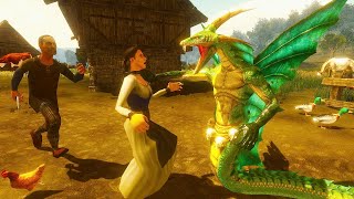 Wild Animals Game | Awesome Basilisk Simulator Games | Animals Game | Giraffe Games screenshot 4