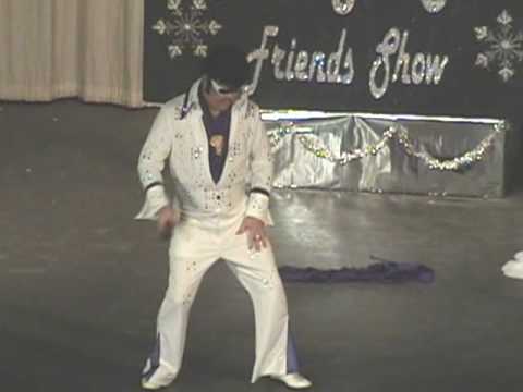 Vinson Orr as Elvis - Blue Christmas