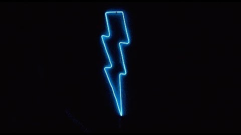 diy neon sign project with el wire