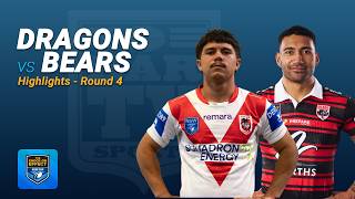 Highlights | St George-Illawarra Dragons v North Sydney Bears | Round 4 | NSW Cup 2026