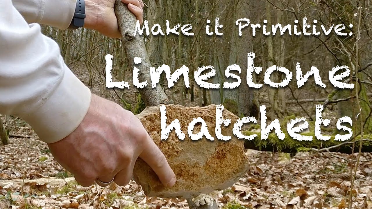Stone tools 1 Primitive limestone hatchets / axes 🪨 YouTube
