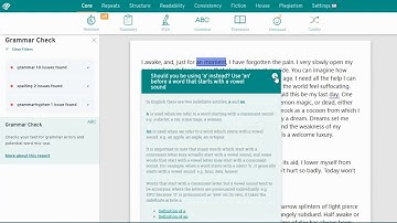 ProWritingAid Web Editor Tour