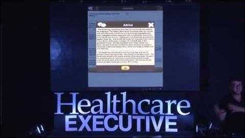 Dr. Kanav Kahol speaking on the topic Swasthya Slate- Affordable Healthcare Technology