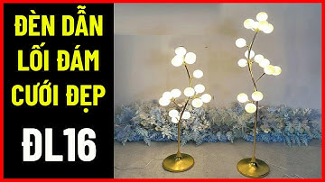 Đèn dẫn lối sân khấu trang trí đám cưới đẹp - DL16
