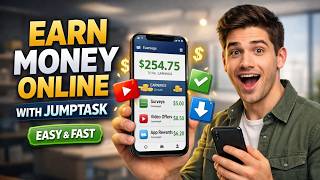 Earn Money Online with JumpTask  💸 | Paid Surveys, YouTube, and Simple Tasks! screenshot 4