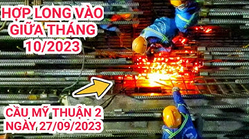 Xuyên đêm làm việc trên công trường Cầu Mỹ Thuận 2, chuẩn bị hợp long nhịp giữa vào tháng 10/2023