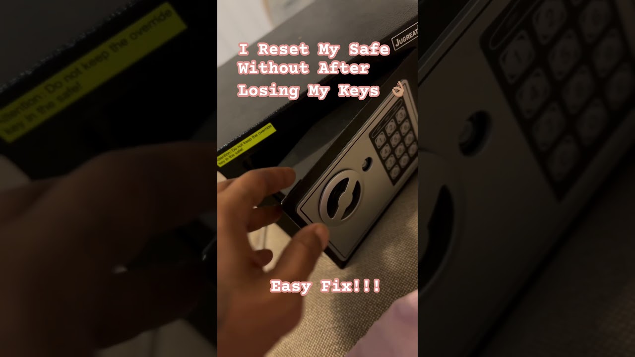 Watch Reset your Safe code #howto #JUGREAT #SAFE #Dre_OrganFinesza on YouTube Watch Reset your Safe code #howto #JUGREAT #SAFE #Dre_OrganFinesza on YouTube