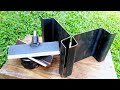 plate bending make by lathe machine
