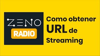 Como sacar URL de radio streaming ZENORADIO screenshot 5