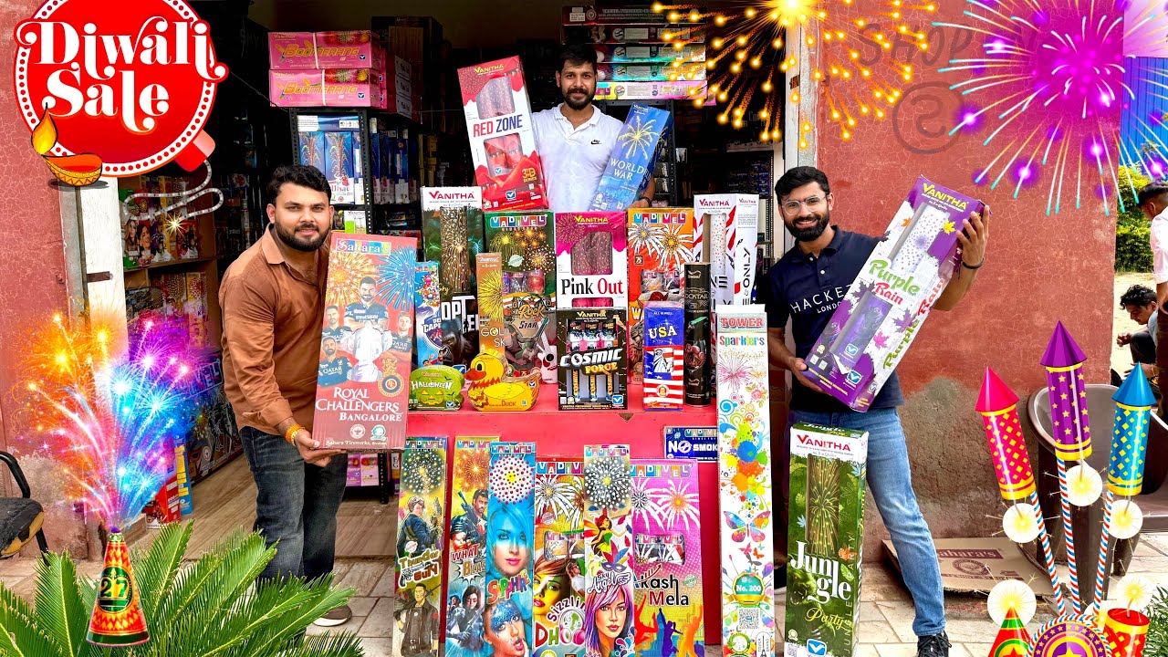 Cheapest Cracker Factory Near Delhi | Upto 95% Off | Shree Shyam Fireworks 