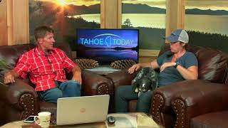 Kyla Long from Tahoe Tails and Trails is on the set with #TahoeToday host Todd Offenbacher