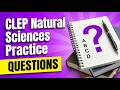 CLEP Natural Sciences Biology Practice